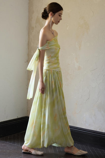 Halo Knitted Bustier Skirt