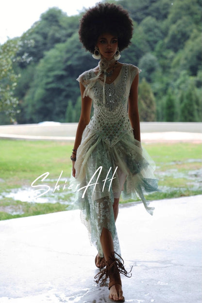 Vintage Wind Strappy Dress