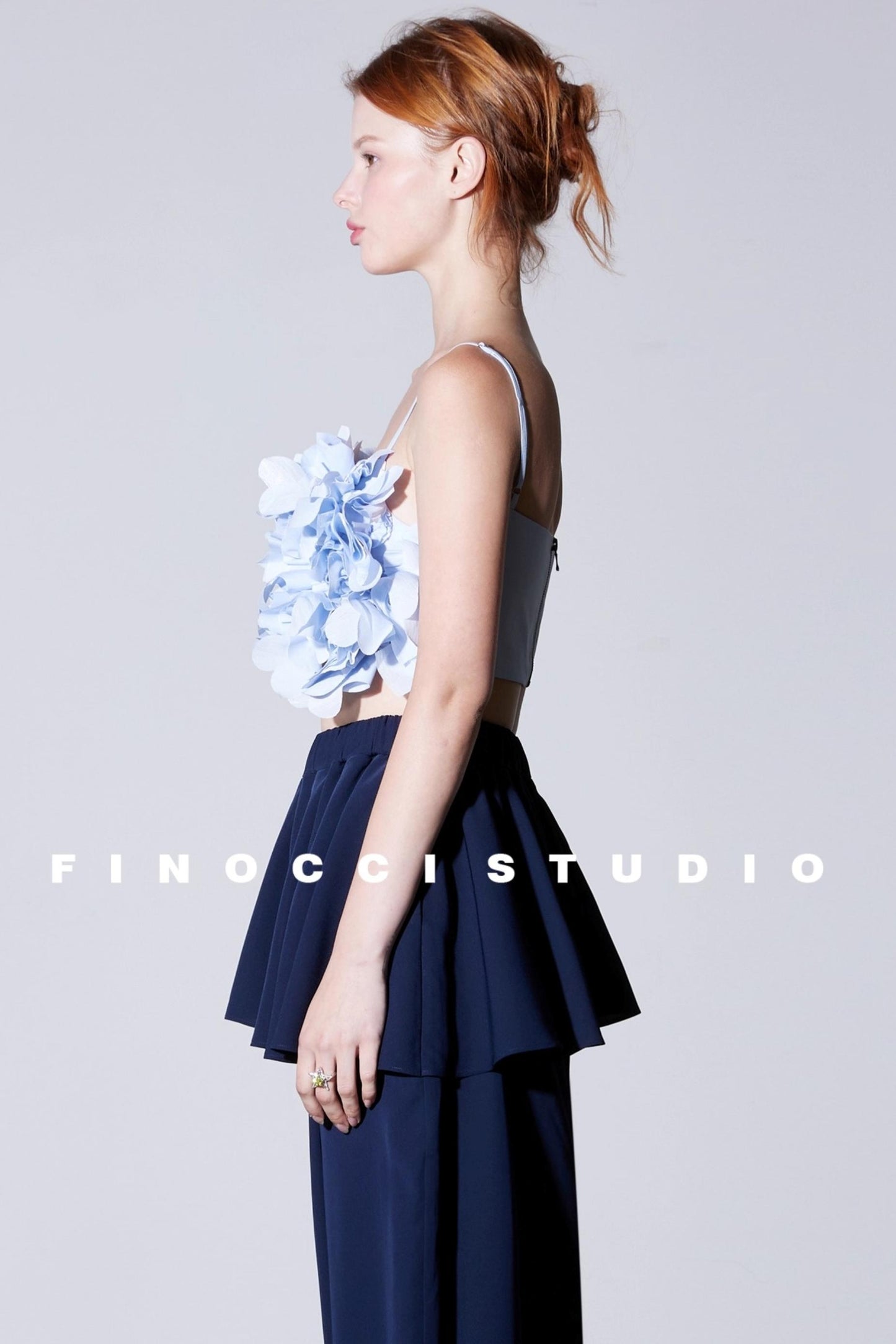 Ultra-Complex Double-Layer Petal Suspender