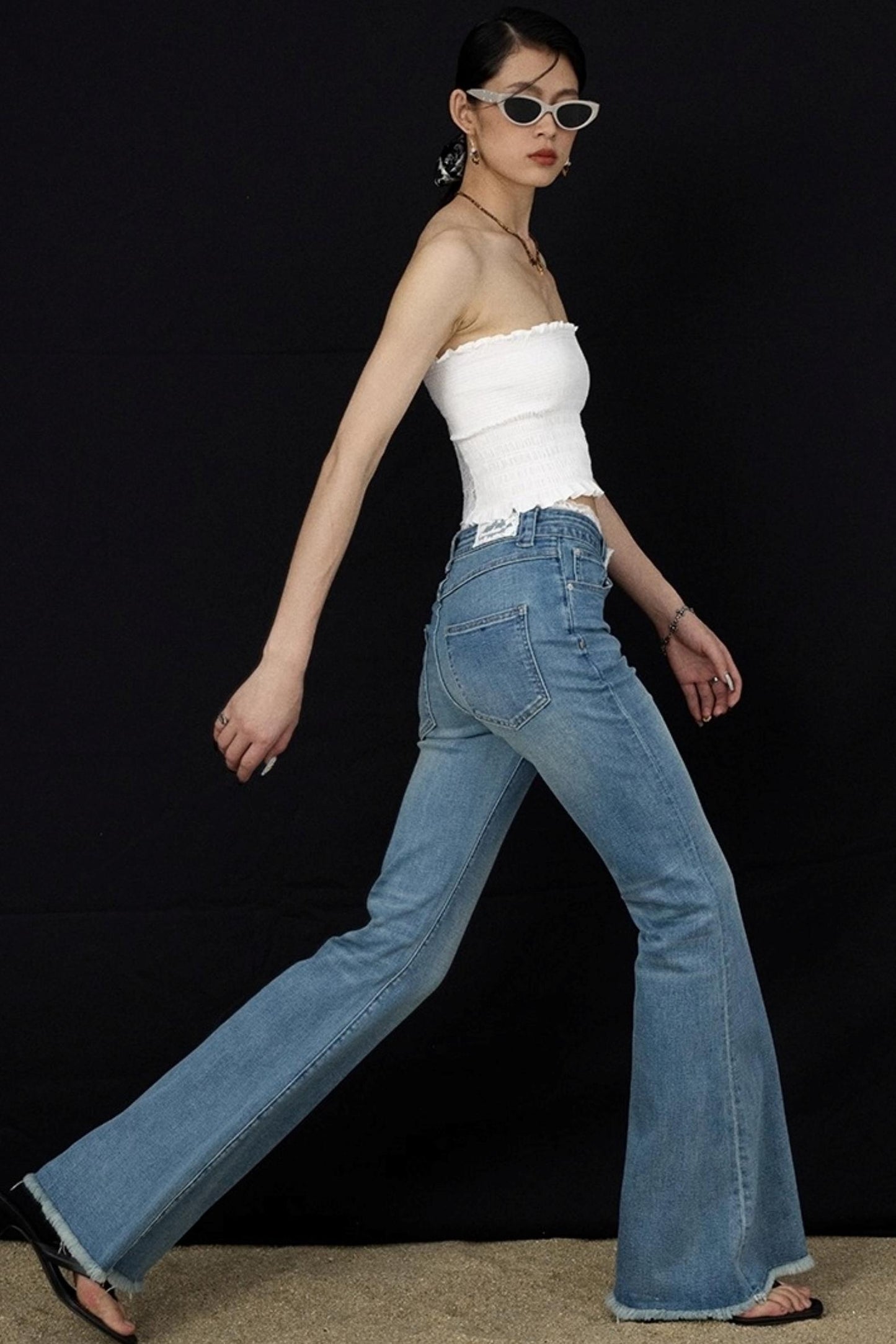 Slim Flared Jeans
