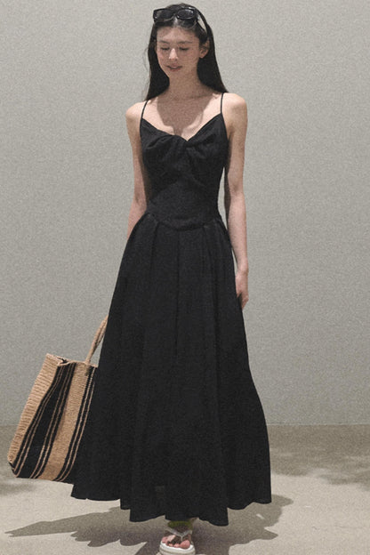 Vintage Ice Linen Camisole Dress