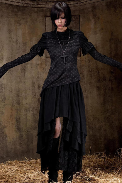 Court-Style Knit Top