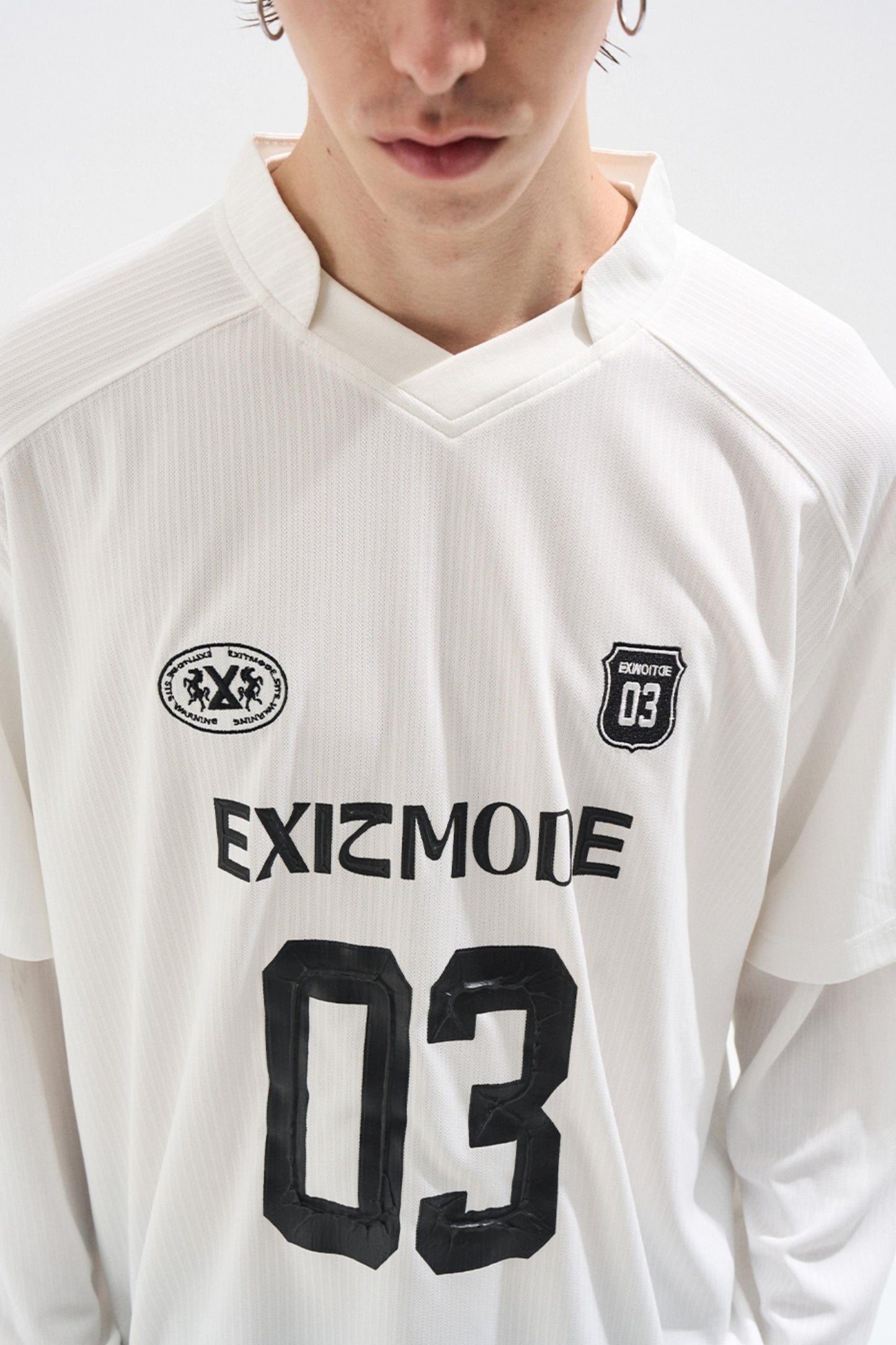 Striped Jersey Long Sleeve T-Shirt