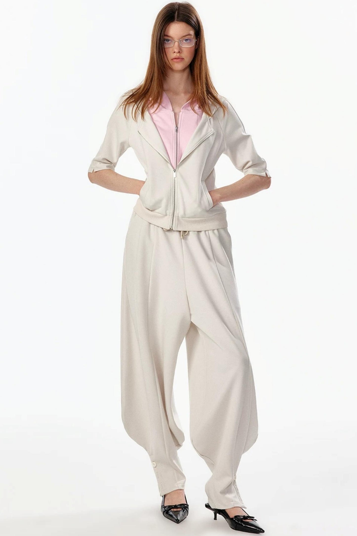 Lantern Cut Jogger Pants