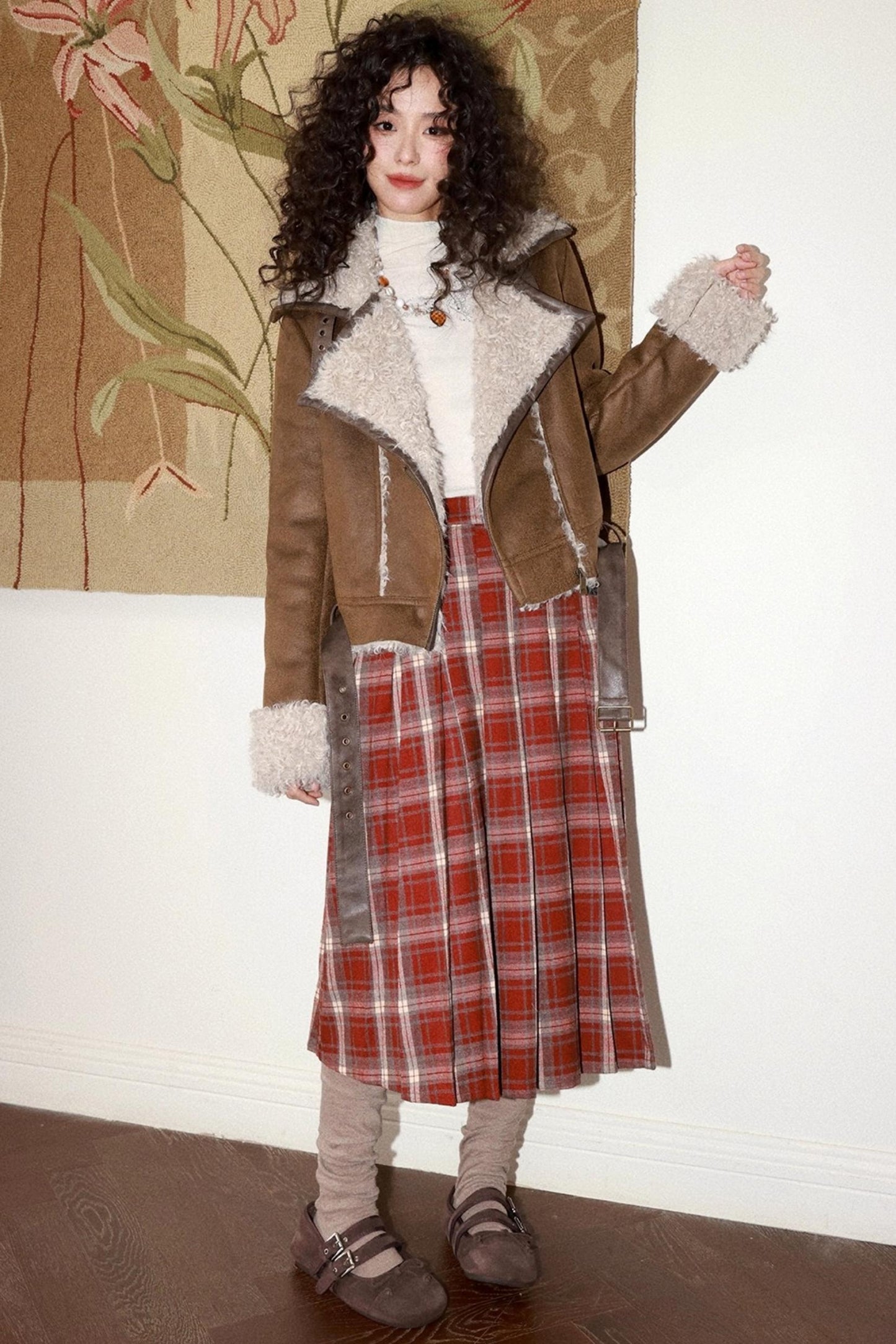 Warm Brown Suede Jacket