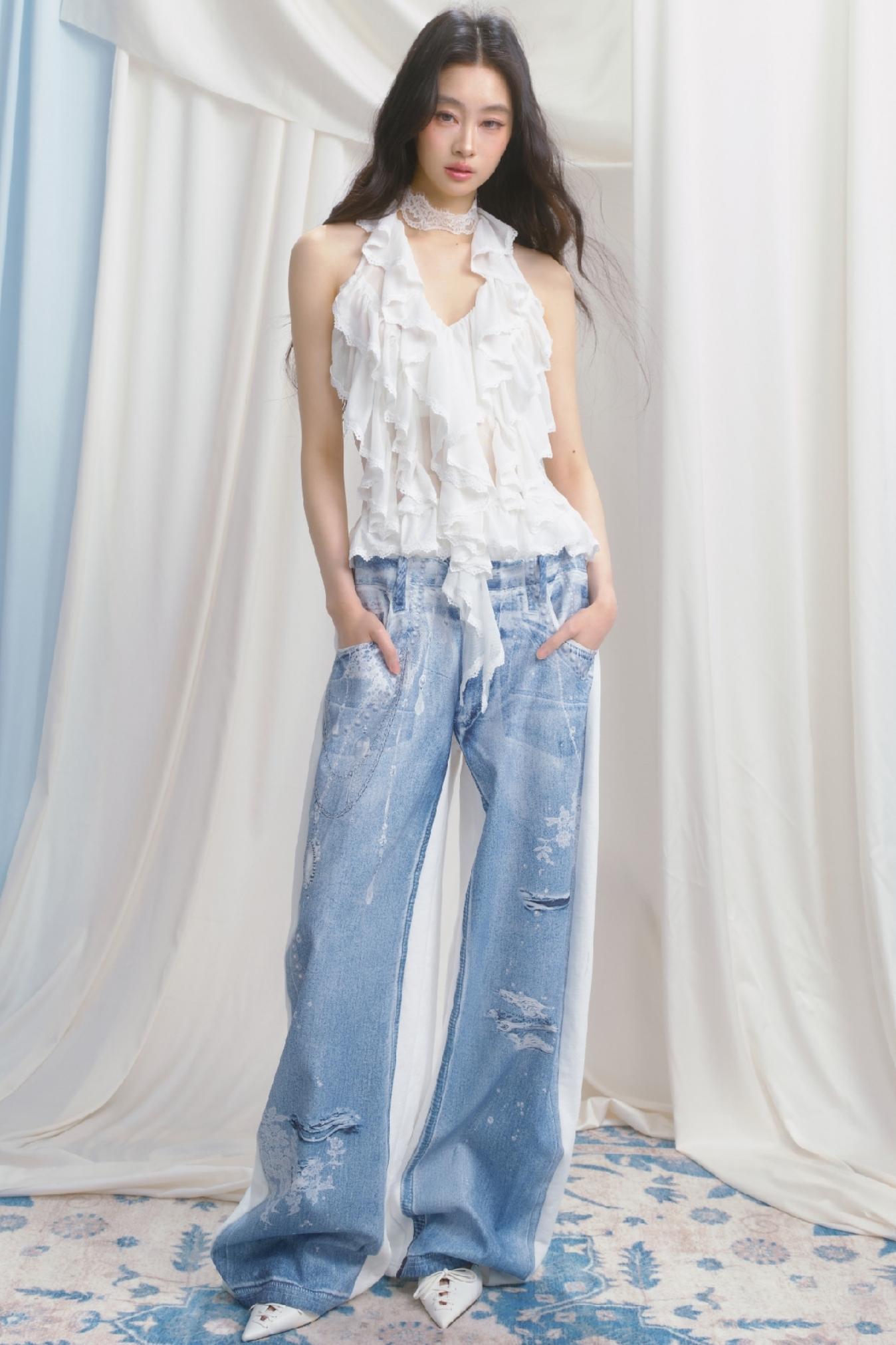 Moonlight Ripple Ambient Camisole Set-Up