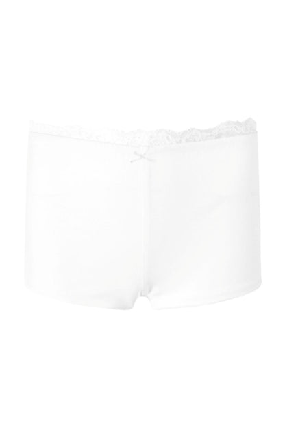 Lace Bow Hot Pants