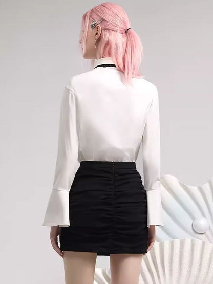 Slim Short Half-body Skirt