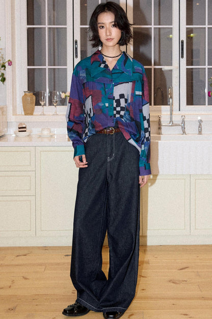 Tencel Hemp Wide-Leg Pants