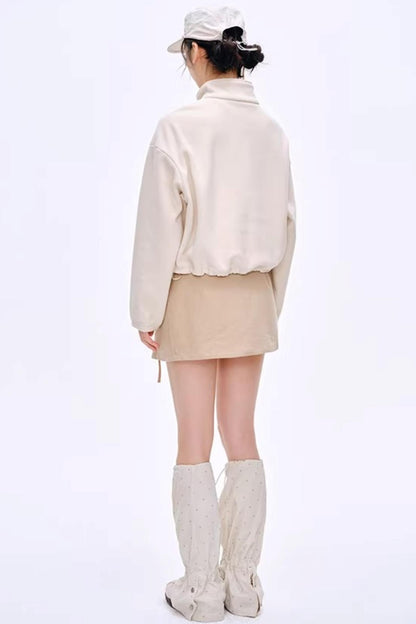 Side Slit Bow Pants Skirt