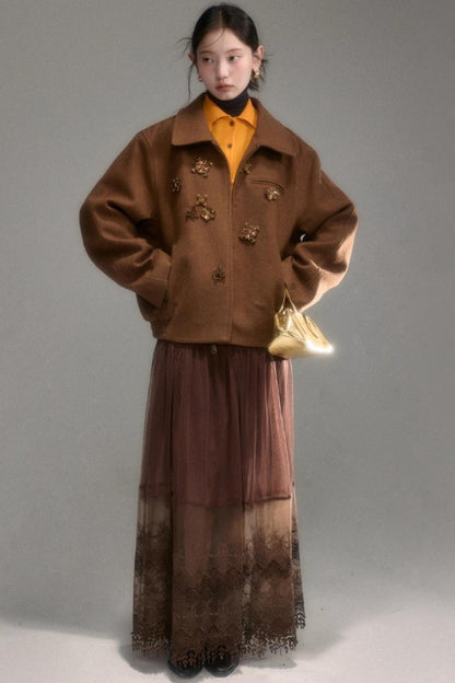 Oak Hazelnut Wool Jacket Set-Up