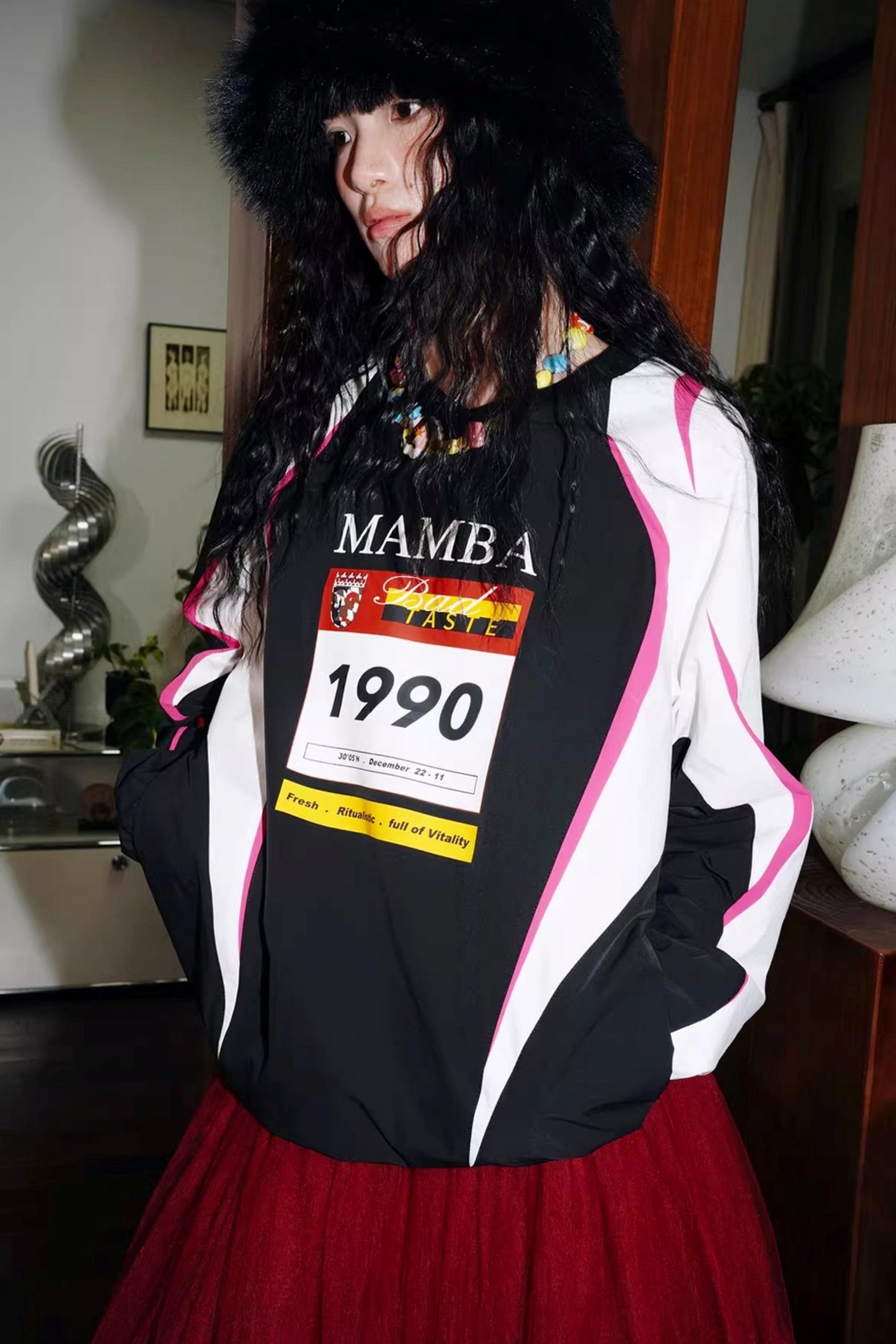 Autumn Retro Long-Sleeved Sweatshirt