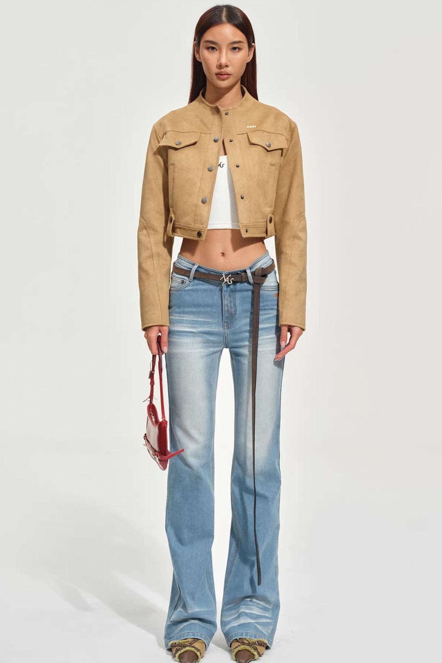 Wave Tencel Denim Pants