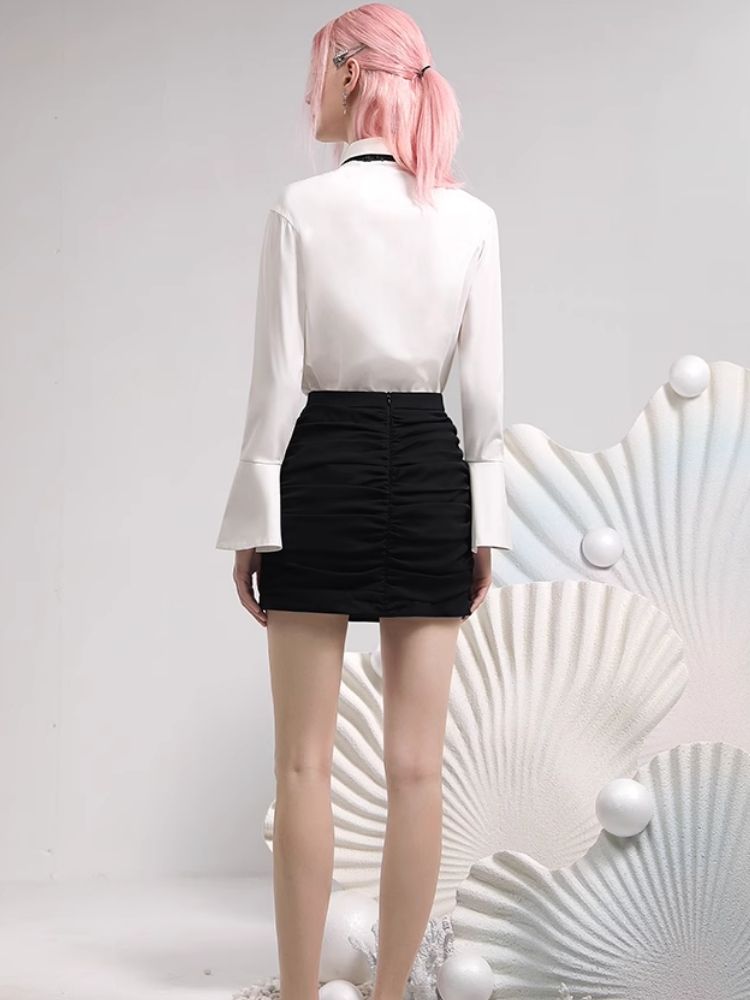 Slim Short Half-body Skirt