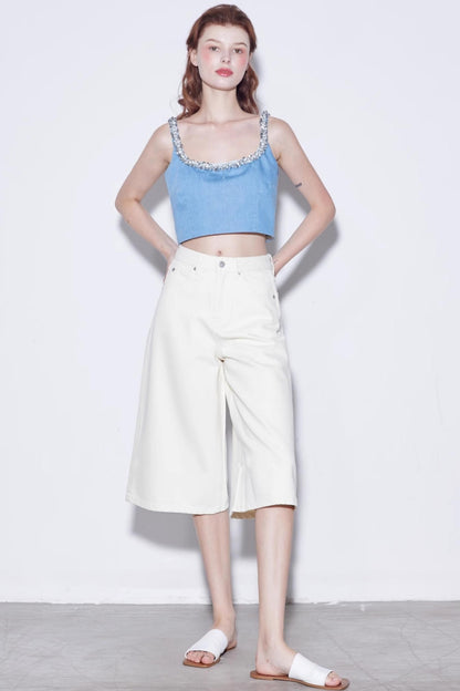 Luxury Denim Undershirt