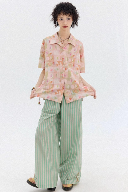 Holiday Stripes Pants