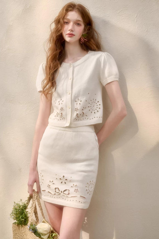 Comfortable Cotton Embroidered Set-Up