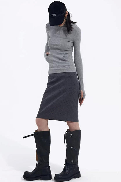 Retro Polka Dot Skirt