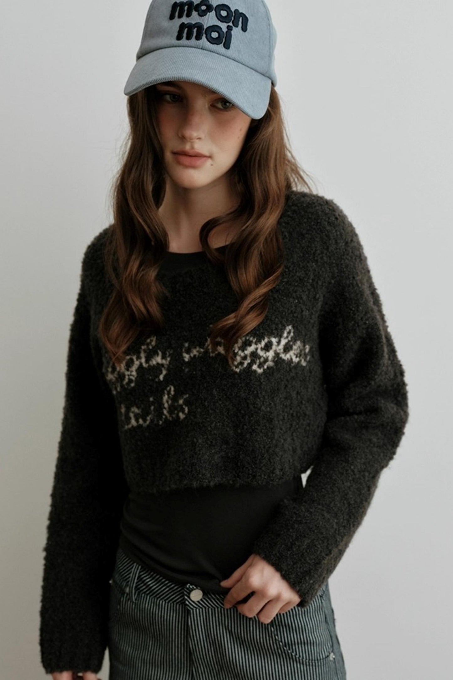 Light Luxury Wool Jacquard Sweater