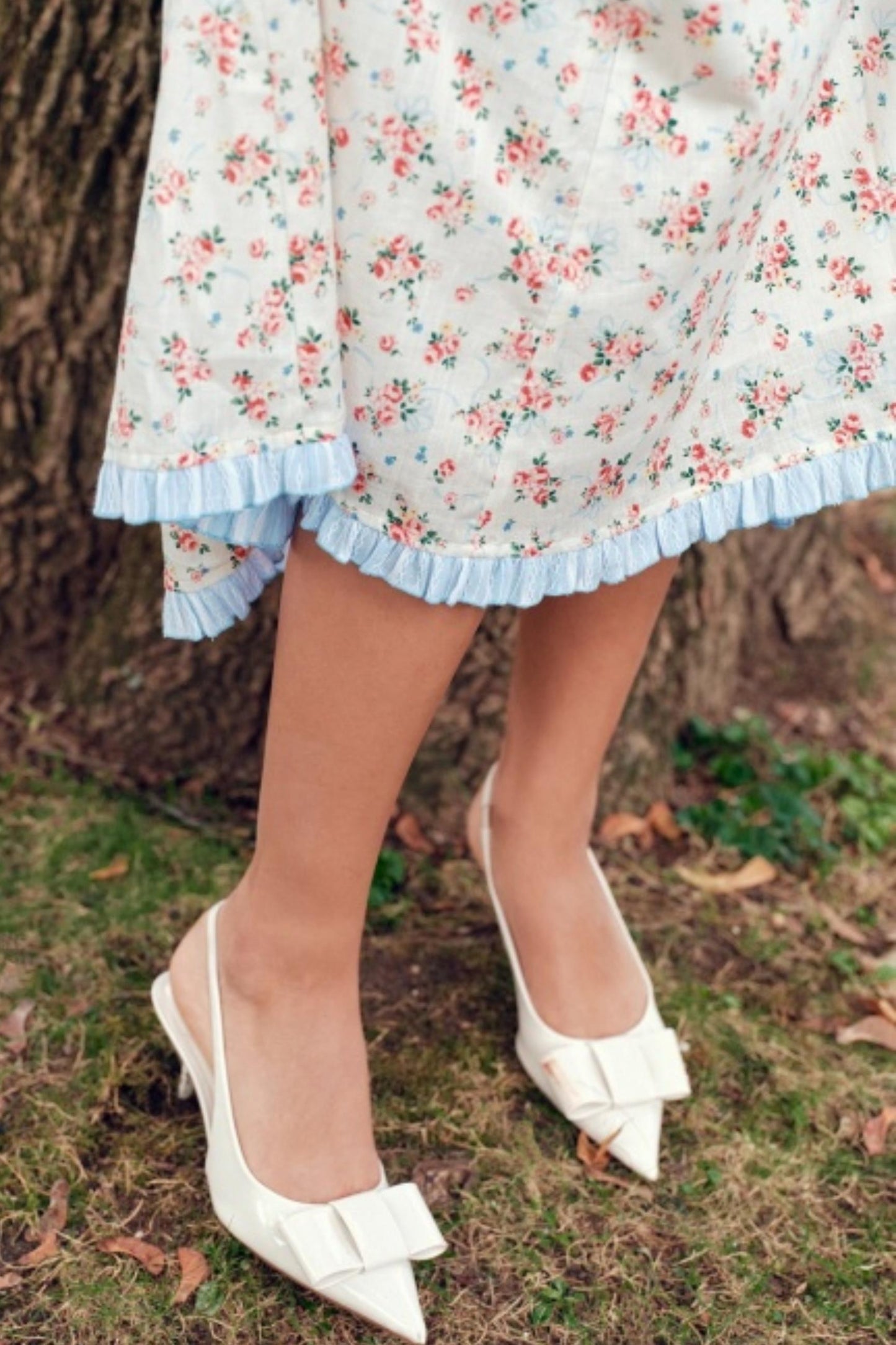 Blue French Pastoral Dress Set-Up