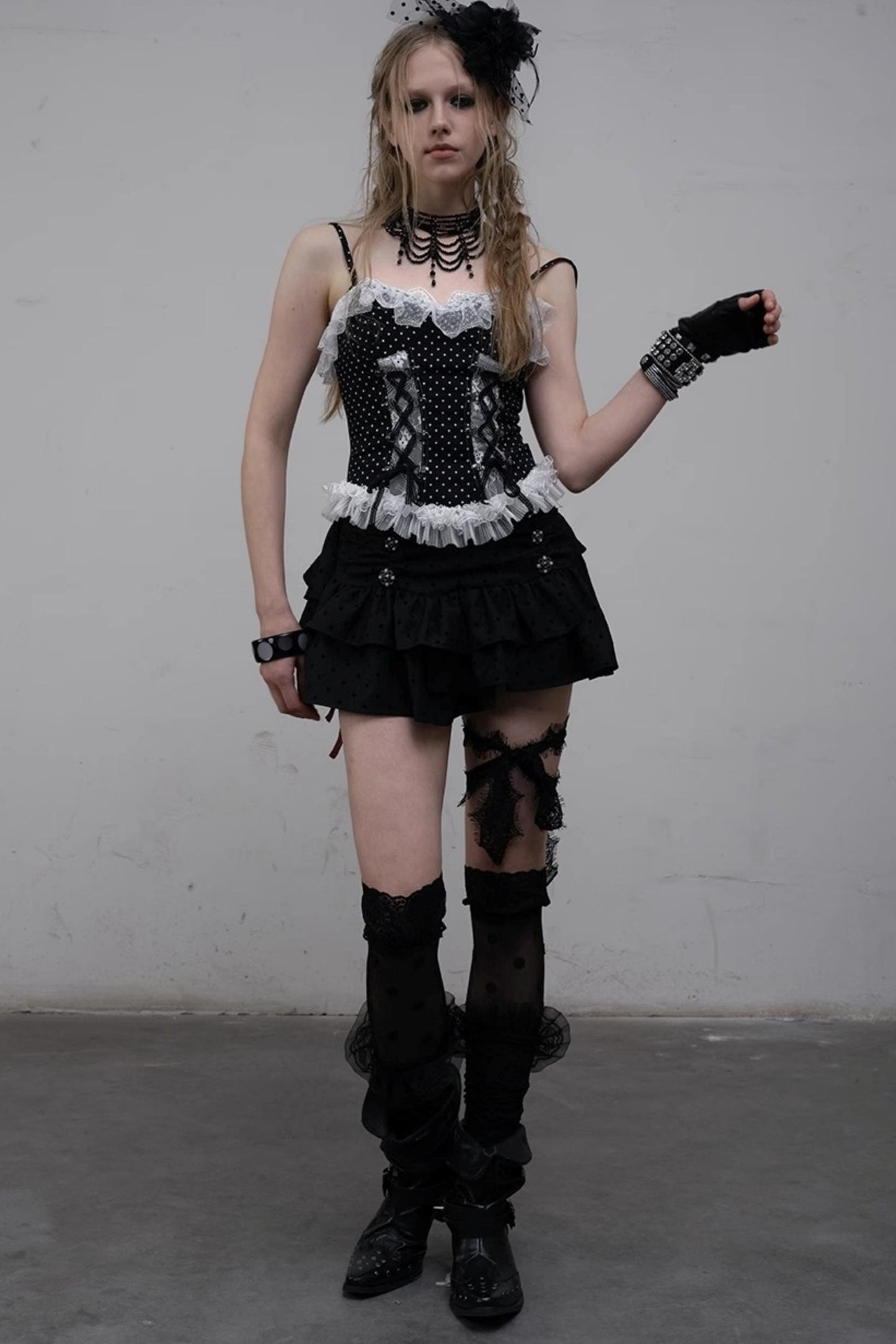 Gothic Lace Mini Top