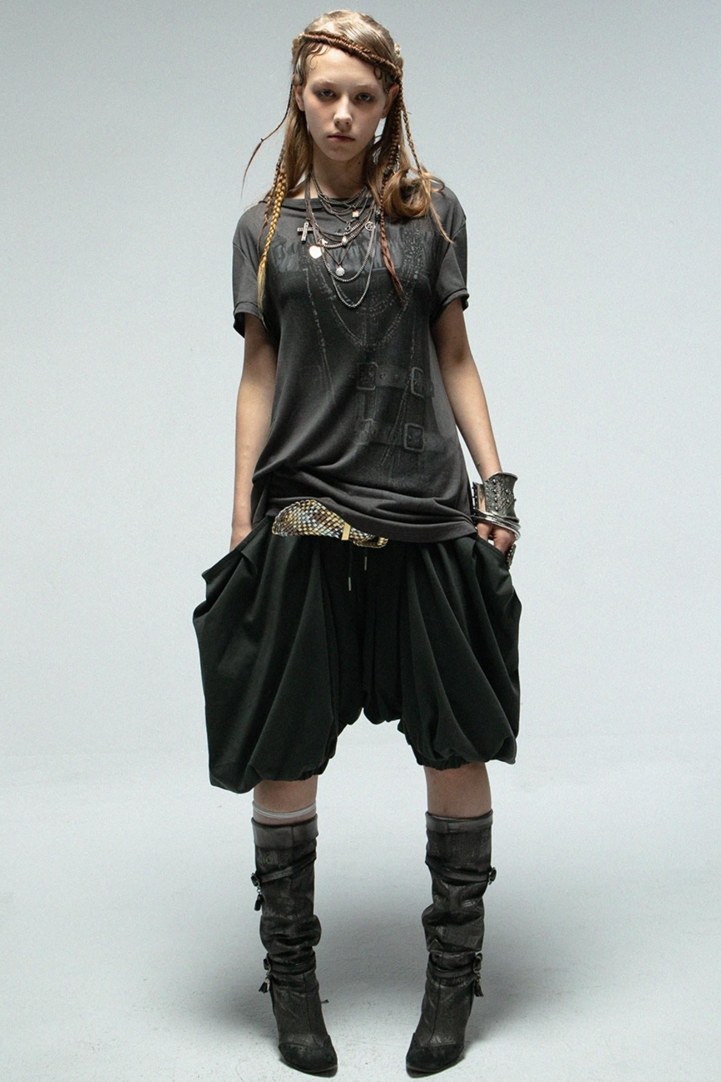 Short Sleeve Button Tee