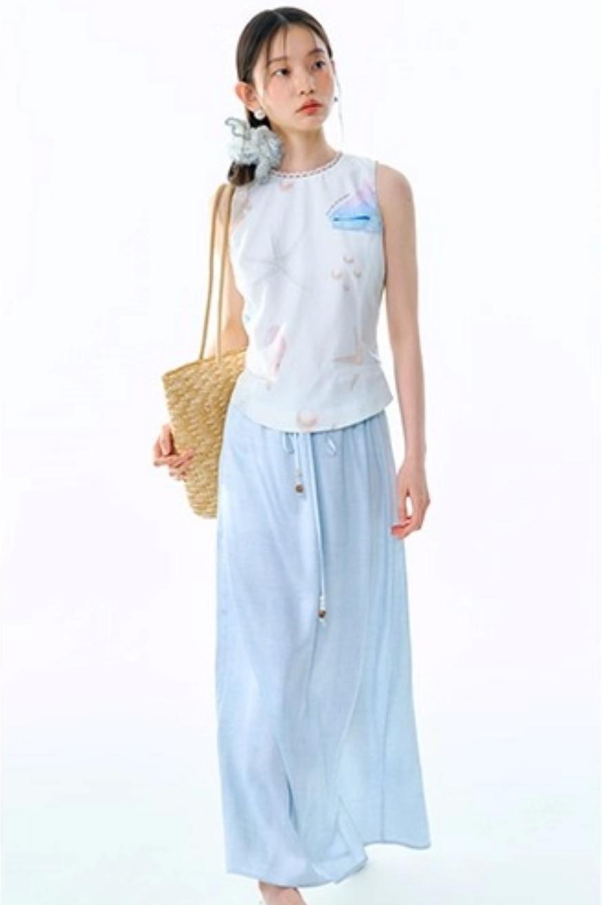 Starfish Pleated Skirt Set-Up