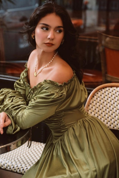 Lacemade Parthenon Satin Dress