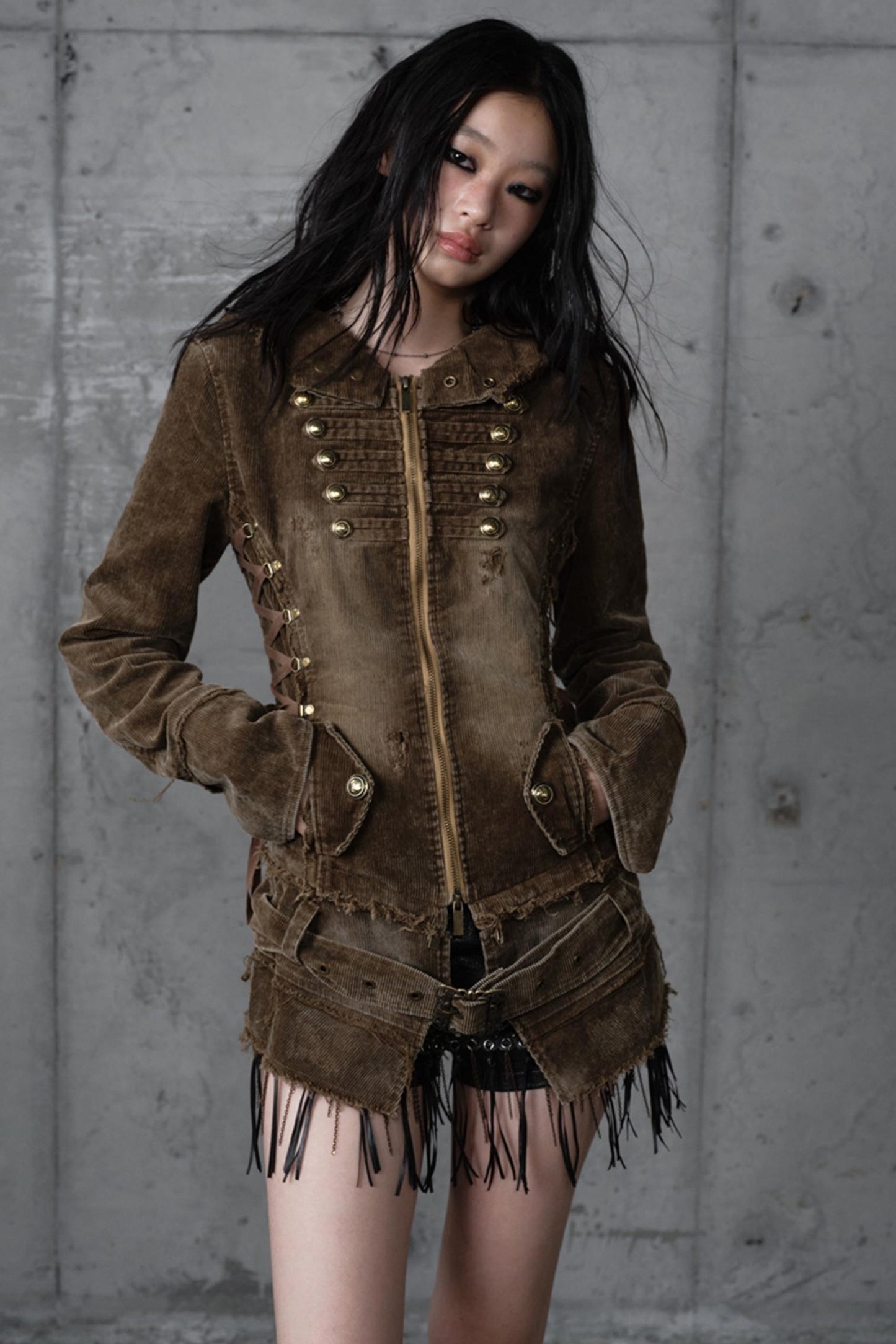 Detachable Slim Hooded Jacket