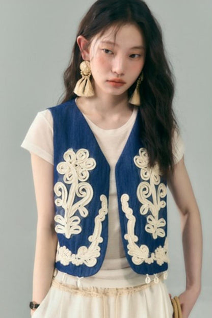 Vine & Shell Ensemble Skirt Set-Up