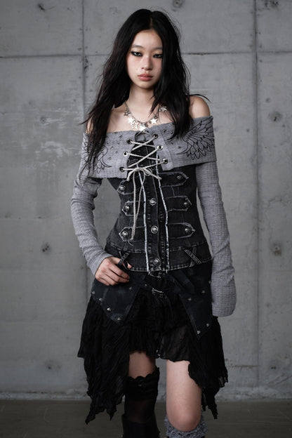 Forbidden Romance Lace Skirt