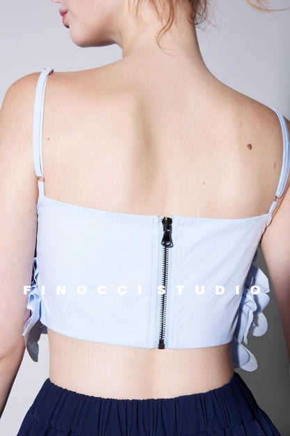 Ultra-Complex Double-Layer Petal Suspender