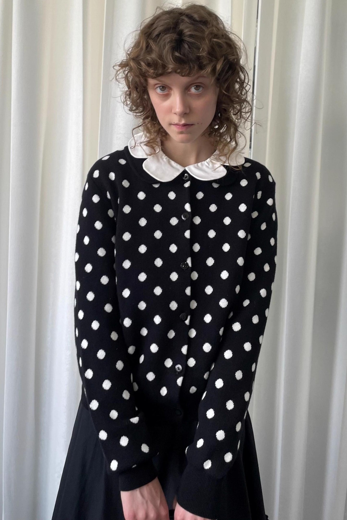 Puff Jacquard Plaid Shirt