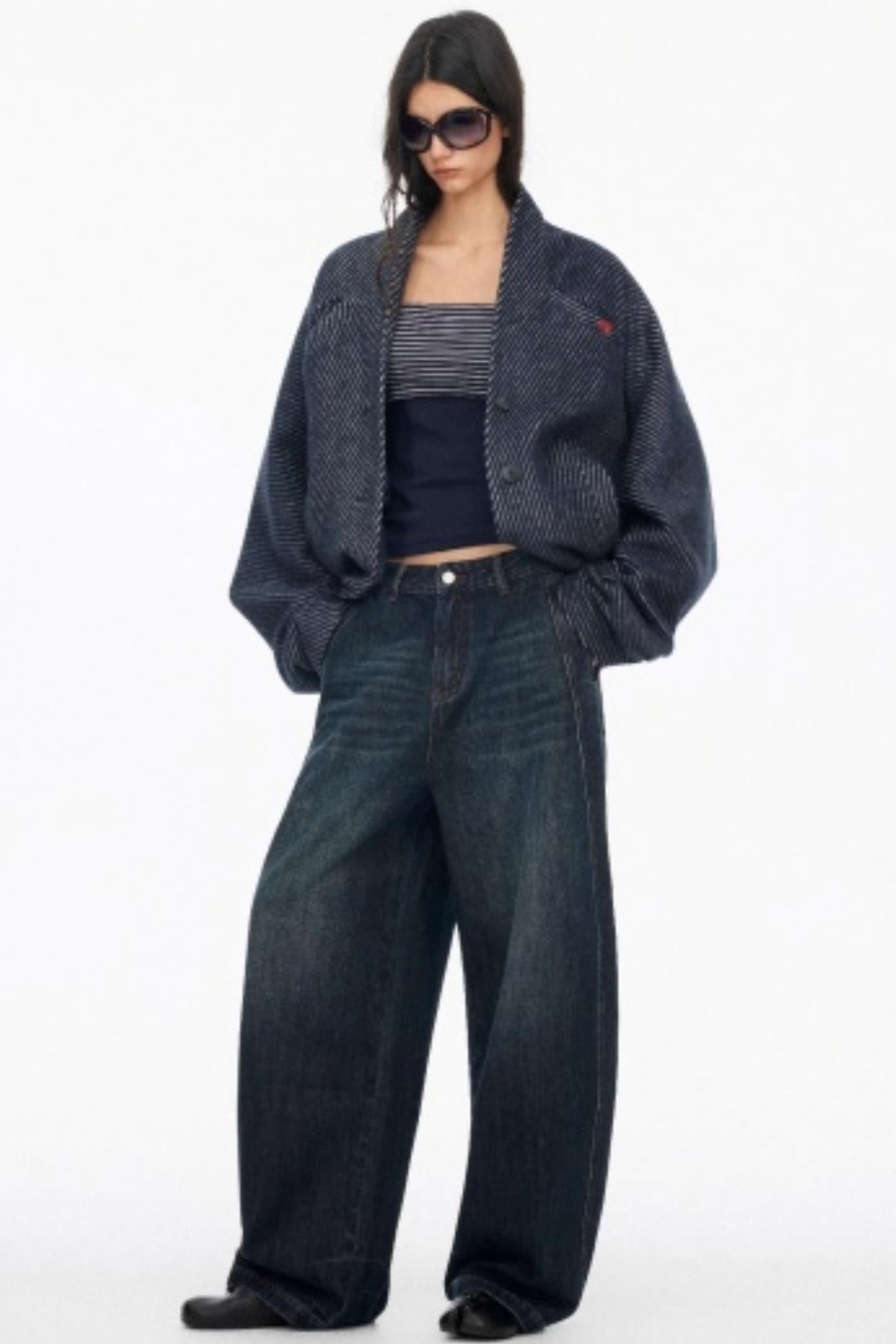 Cat Whiskers Straight Jeans