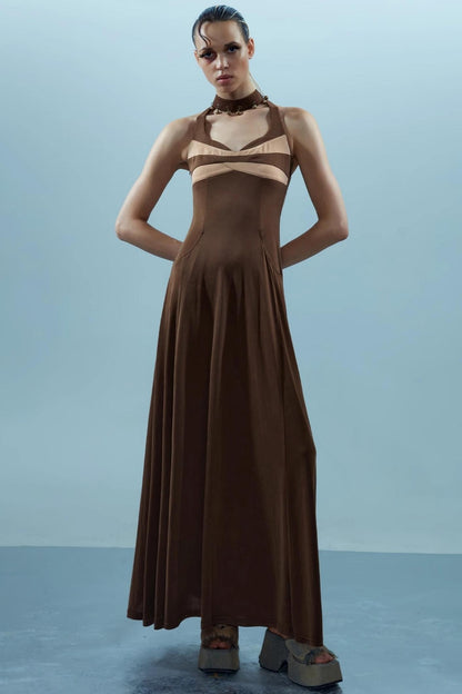 Celestial V-Neck Dress