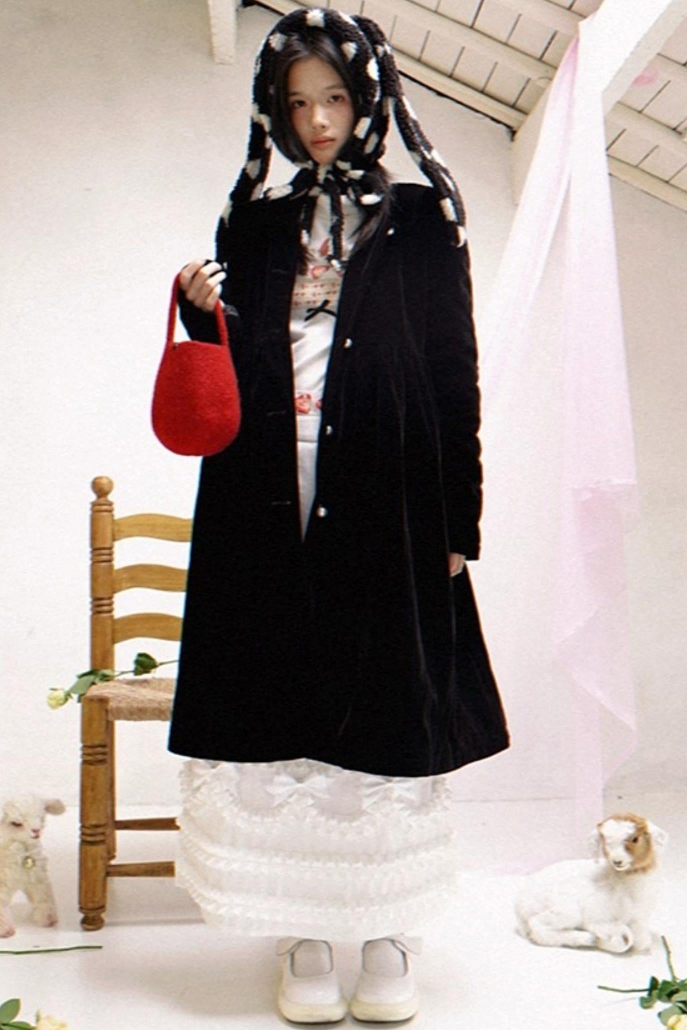 Happy Polka Dot Rabbit Ears Bow Hat