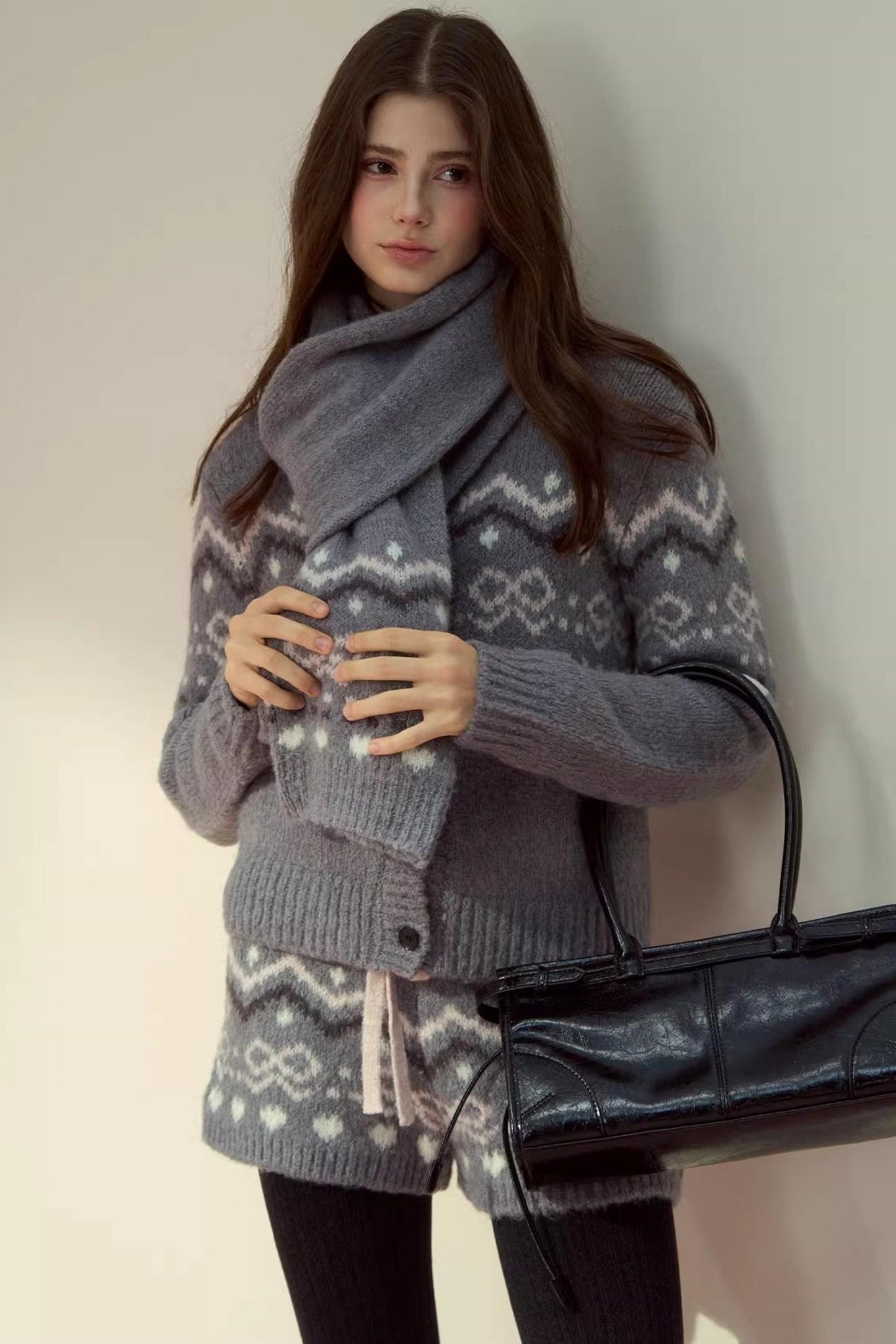 Sunset Knitted Jacket Set-Up