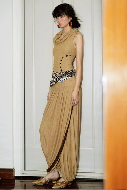 Full Length Silhouette Skirt