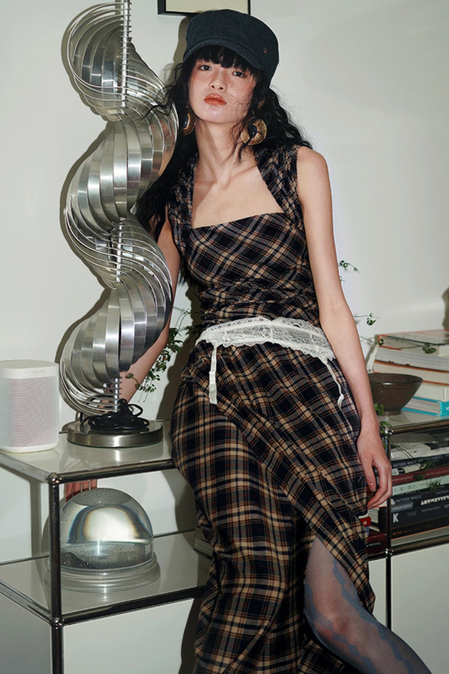 Floral Asymmetrical Crop Dress