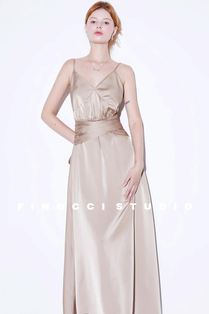 Green Vintage Resort Dress