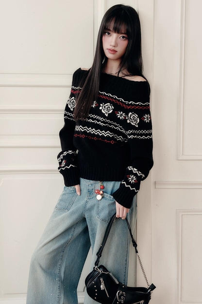 Paris Rose Sweater