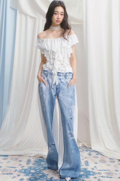 Moonlight Ripple Ambient Camisole Set-Up