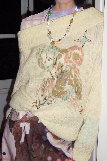 Gummy Bear Graffiti Pullover