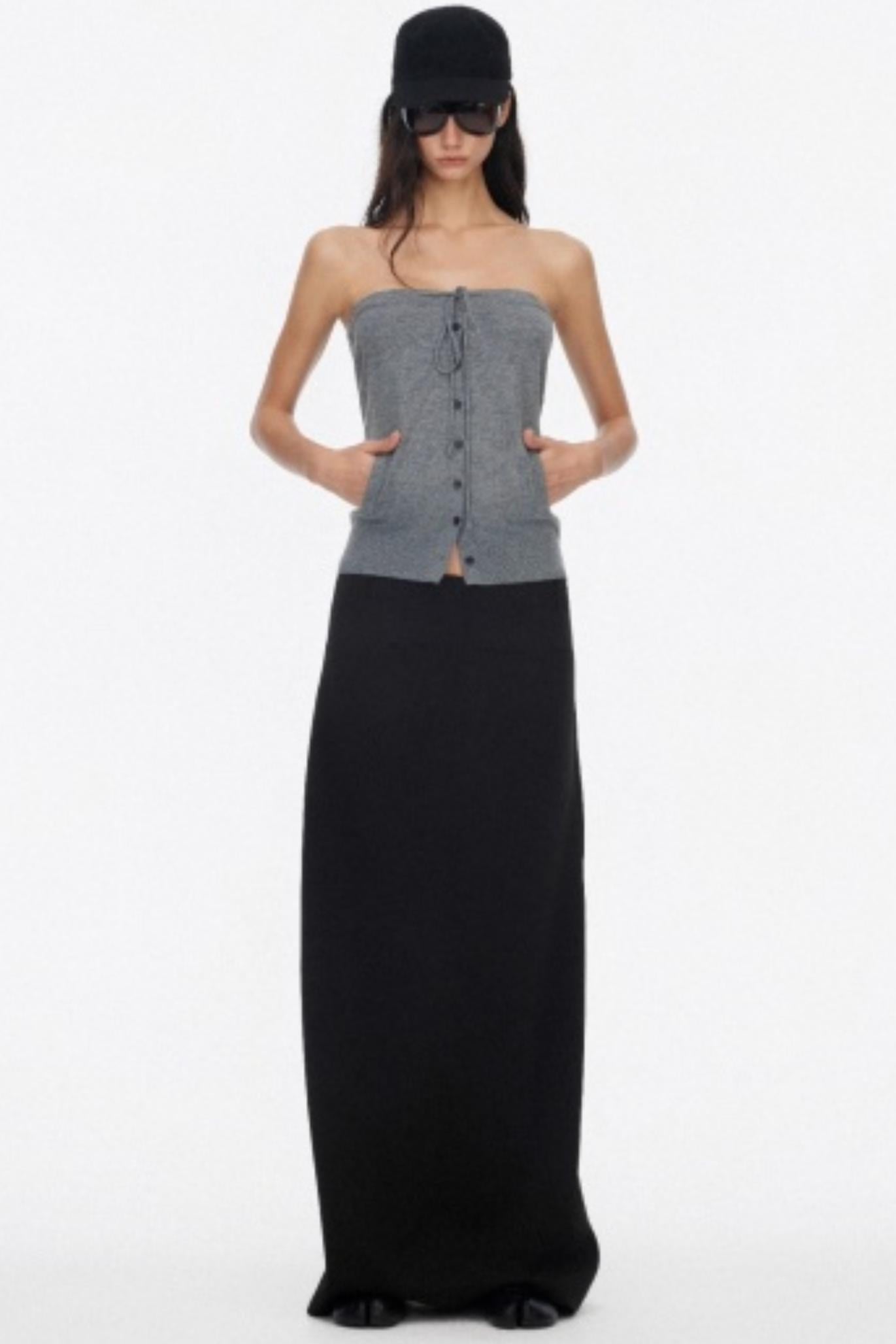 Versatile Slimming Straight Skirt