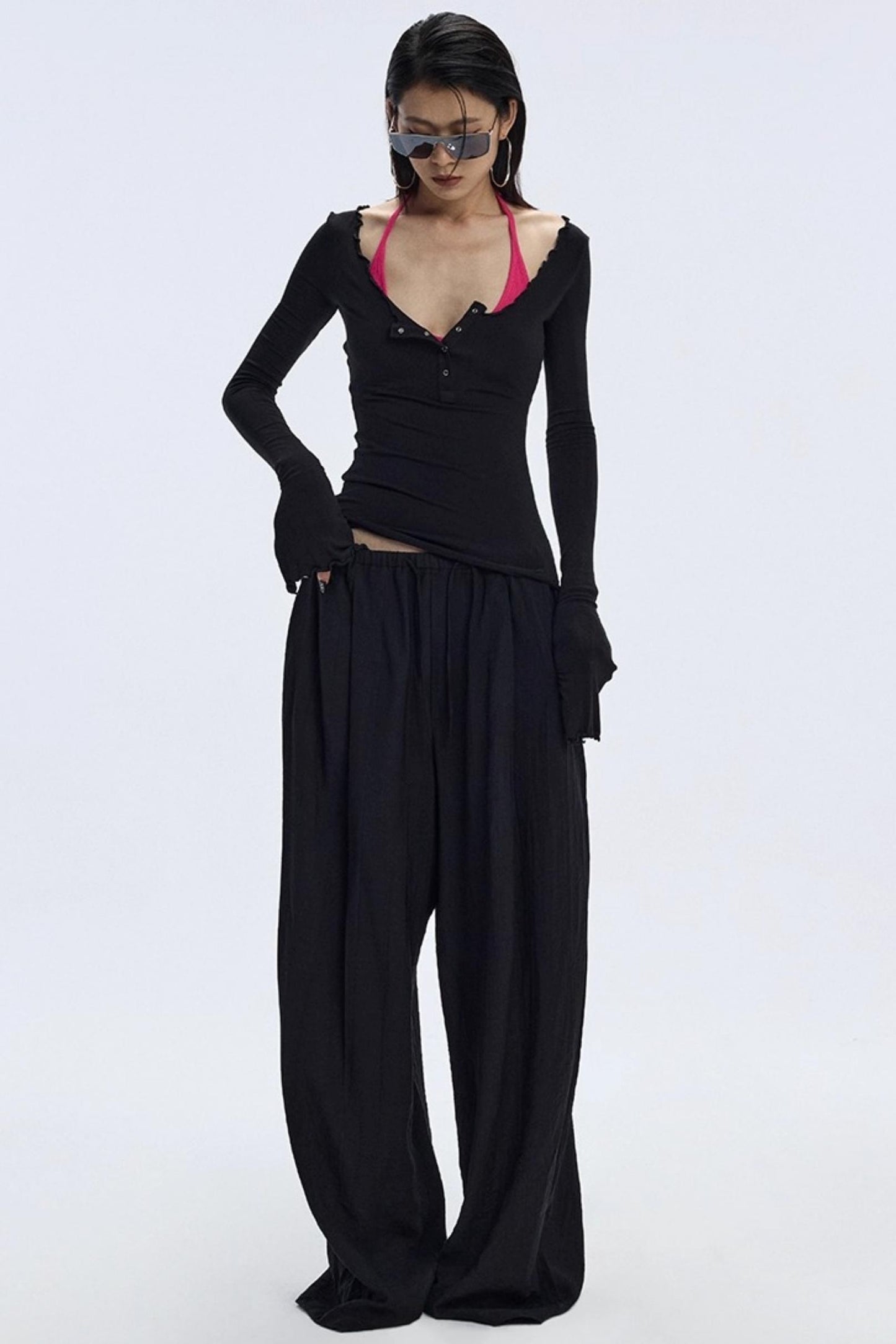 Fungus Edge Long-Sleeved Top