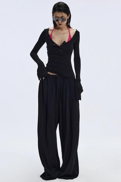 Fungus Edge Long-Sleeved Top