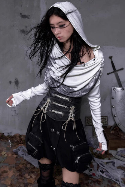 Vintage Knight Leather Waist Seal