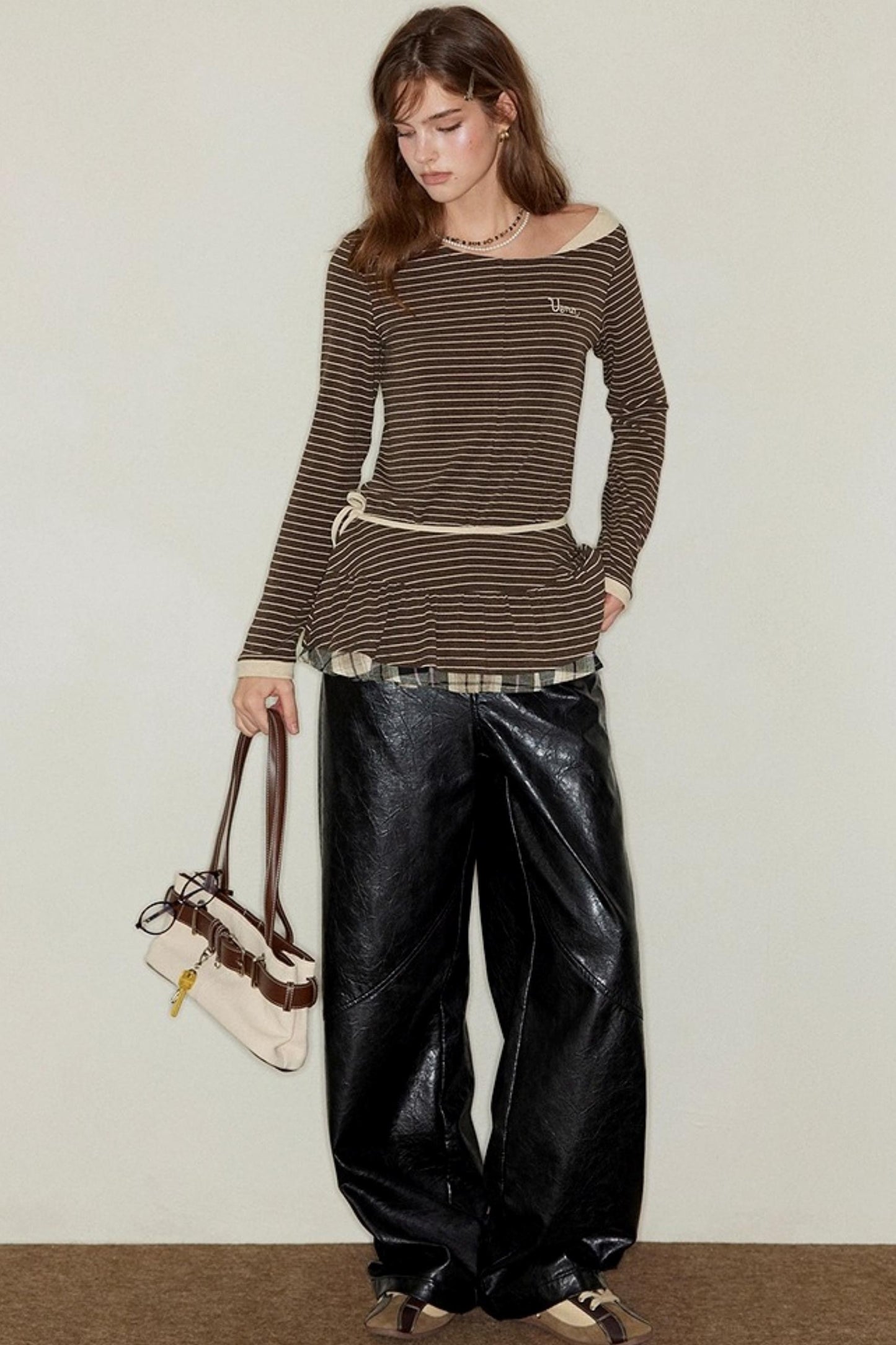 Knitted Crew Neck T-shirt