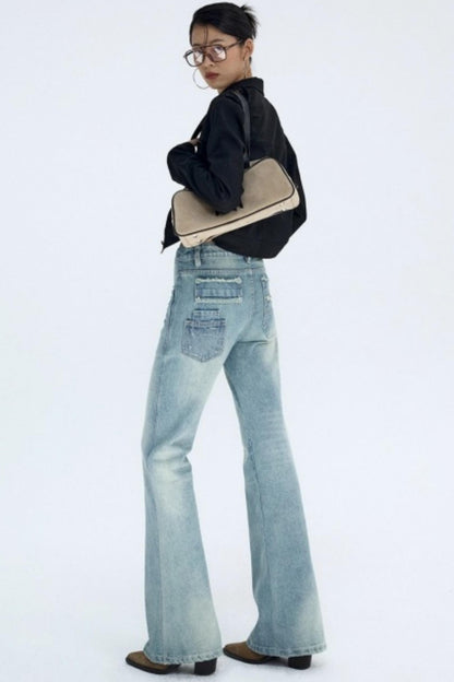 Black Fleece-Lined Workwear Jacket