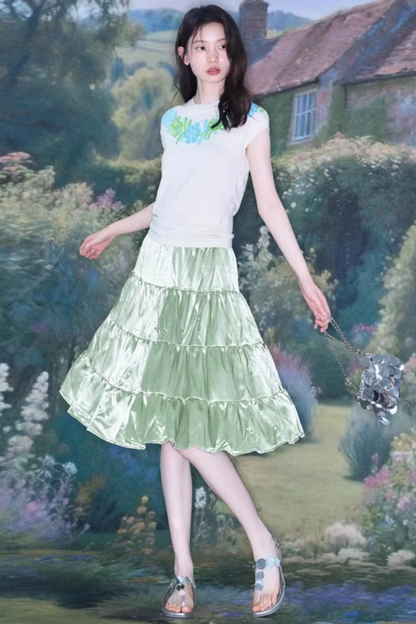 Little Horse Jacquard Cotton Top